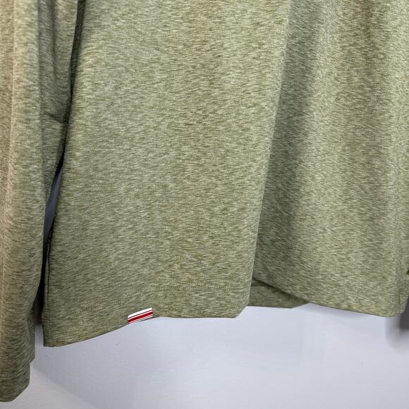 Nike New York Giants Nike Salute to Service Quarter-Zip Top Olive Men's M - Picture 3 of 11